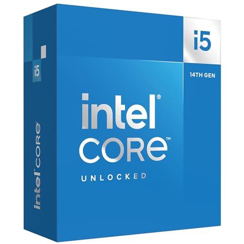 Intel CoreTM i5-14600K LGA 1700 Socket New Gaming Desktop Processor 14 (6 P-cores + 8 E-cores) with Integrated Graphics - Unlocked