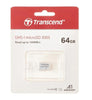 Transcend USD300S A1 64GB UHS-I U1 Class 10 Micro SD Memory Card up to 100/20 MB/s (TS64GUSD300S)