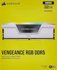 CORSAIR Vengeance RGB DDR5 RAM 32GB (2x16GB) 6000MHz CL30 Intel XMP iCUE Compatible Computer Memory - White (CMH32GX5M2B6000C30W)