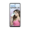 TECNO Spark 20 | Cyber White, (16GB*+256GB)| 32MP Selfie + 50MP Main Camera| 90Hz Dot-in Display with Dynamic Port & Dual Speakers with DTS| 5000mAh Battery |18W Type-C| Helio G85 Processor - Triveni World