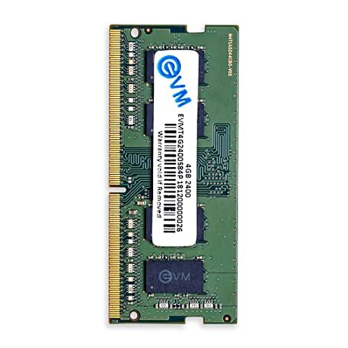 EVM 4GB DDR4 Laptop RAM 2400MHz So-DIMM - Update Your Desktop's Performance with 10-Year Warranty - (EVMT4G2400S88P)