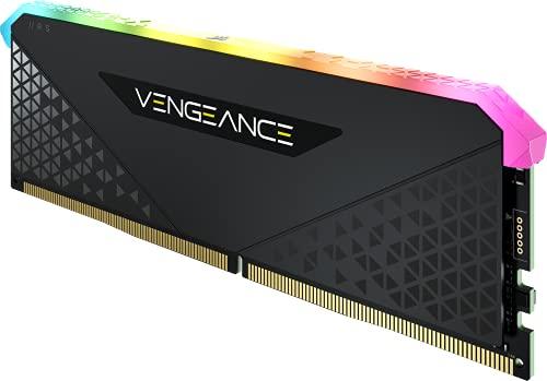 Corsair Vengeance RGB RS 8GB (1 x 8GB) DDR4 DRAM 3200MHz C16 Memory Kit (Black) - CMG8GX4M1E3200C16