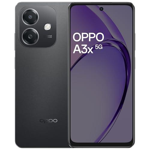 OPPO A3X 5G (Sparkle Black, 4GB RAM, 128GB Storage)|6.67” HD+ 120Hz Refresh Rate Screen | 45W SUPERVOOC|with No Cost EMI/Additional Exchange Offers