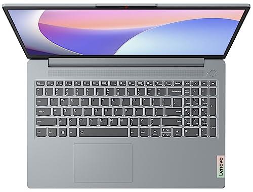 Lenovo IdeaPad Slim 3 12th Gen Intel Core i5-12450H 15.6" (39.6cm) FHD IPS Thin & Light Laptop (16GB/512GB SSD/Win 11/Office 21/Backlit KB/1 Yr ADP Free/3 Mon. Game Pass/Grey/1.6Kg), 83ER008DIN