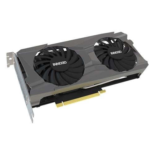 INNO3D Nvidia Geforce RTX 3050 Twin X2 8Gb Gddr6 128-Bit Pci-E 4.0 Integrated Gaming Graphics Card - N30502-08D6-1711Va41