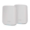 Netgear Orbi Whole Home Dual Band Mesh WiFi 6 System (RBK352) Router with 1 Satellite Extender|Coverage up to 3,000 sq. ft. and 30+ Devices|AX1800 WiFi 6 (Up to 1.8Gbps), White, Medium (RBK352-100EUS)