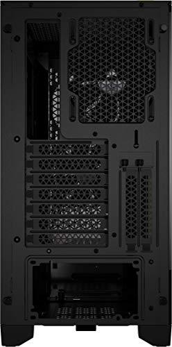 Corsair Tempered Glass, Alloy Steel 4000D Airflow Tempered Glass Mid-Tower ATX Case, Black (CC-9011200-WW)