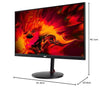 Acer Nitro Xv272U V3 27 Inch IPS Wqhd 2560 X 1440 Pixels Gaming Backlight Led Lcd Monitor|Delta E<1,Dci-P3 95%|180Hz Refresh Rate,0.5Ms Resonse Time|Hdr 400|Amd Free Sync|Eyesafe Certified,Black