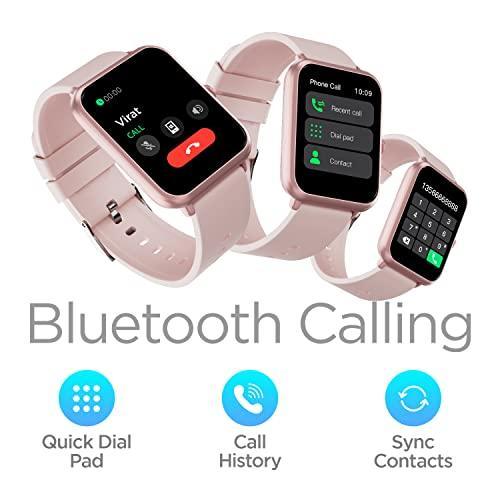 Fire-Boltt Ninja Call Pro Smart Watch Dual Chip Bluetooth Calling, 1.69" Display, AI Voice Assistance with 100 Sports Modes, with SpO2 & Heart Rate Monitoring - Triveni World