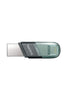 SanDisk iXpand USB 3.0 Flash Drive Flip 128GB for iOS and Windows, Metalic