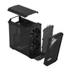 Fractal Design Torrent Compact Black Tempered Glass TG Dark Tint Window High-Airflow Mid Tower Computer Case/Cabinet/Chassis - FD-C-TOR1C-01