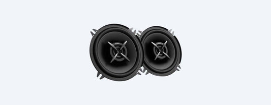 Sony Car Speaker XS-FB132E 13 cm (5.25 inch) 2-Way Coaxial Speakers (Black), Peak Power - 230W, RMS Power - 35W, Rated Power -30W