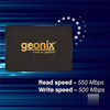 GEONIX SATA 2.5" 1TB Internal Solid State Drive/SSD with SATA III Interface, 6Gb/s | Read/Write Speed Upto - 570/500 MB/s | Quad Channel Controller Compatible with PC and Laptop | 5 Years Warranty.