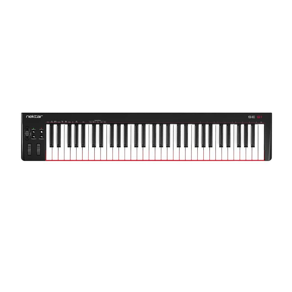 (Refurbished) Nektar SE61 61-Key Full-Size Velocity-Sensitive USB Midi Keyboard Controller with Nektar DAW Integration and Free Professional Recording Software