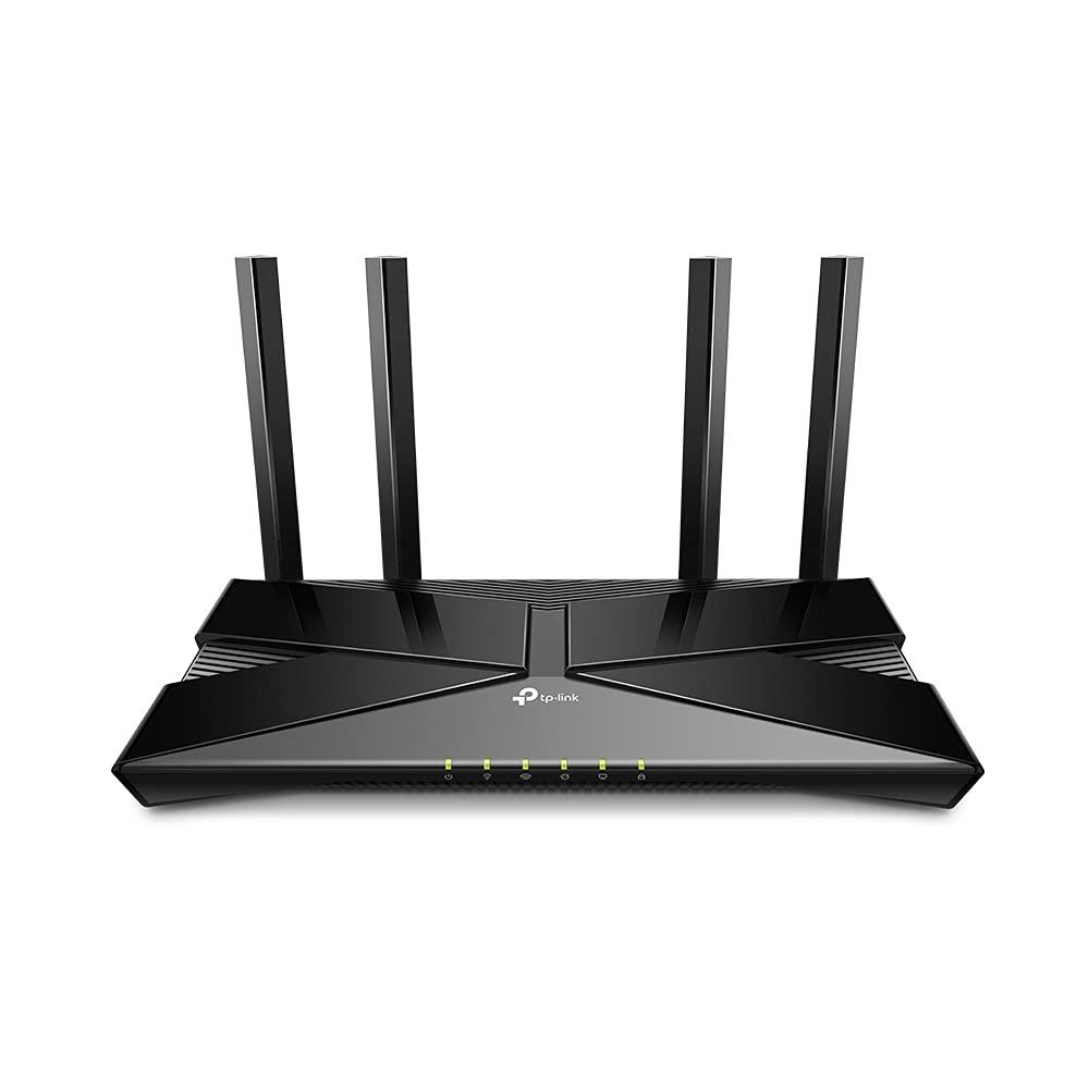 TP-Link WiFi 6 AX1500 Mbps Archer AX10,Smart WiFi,Triple-Core CPU, Gigabit, Dual-Band OFDMA, MU-MIMO, Compatible with Alexa, Wireless Dual Band Router,Black