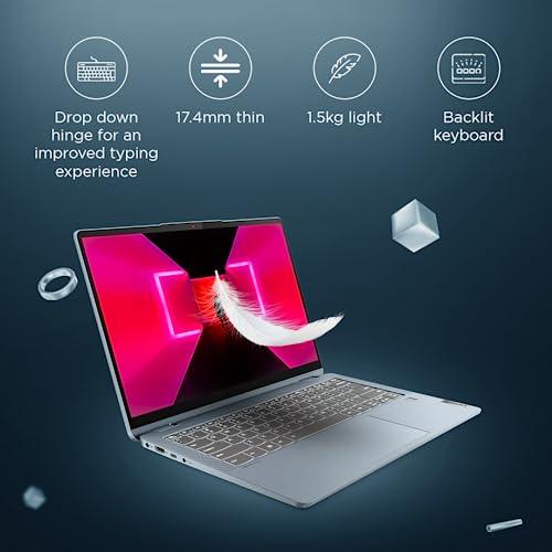 Lenovo IdeaPad Flex 5 12th Gen Intel Core i5-1235U 14"(35.56cm) WUXGA IPS 2-in-1 Laptop (16GB/512GB SSD/Win 11/Office 21/Backlit KB/Fingerprint/FHD Camera/Alexa/3 mon Game Pass/Grey/1.5Kg), 82R700JJIN