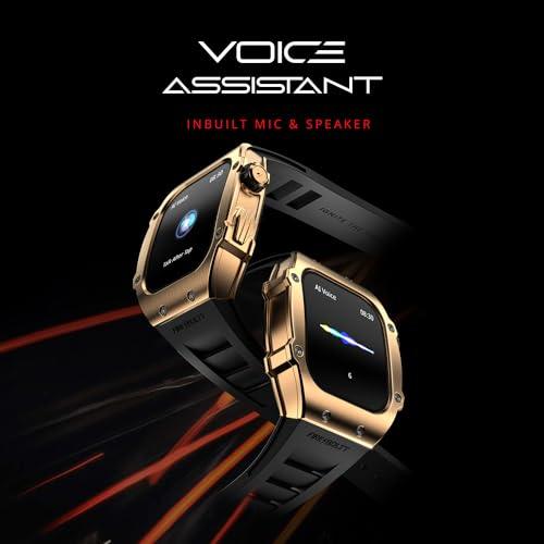 Fire-Boltt Asphalt Newly Launched Racing Edition Smart Watch 1.91” Full Touch Screen, Bluetooth Calling, Health Suite, 123 Sports Modes, 400 mAh Battery (Black)