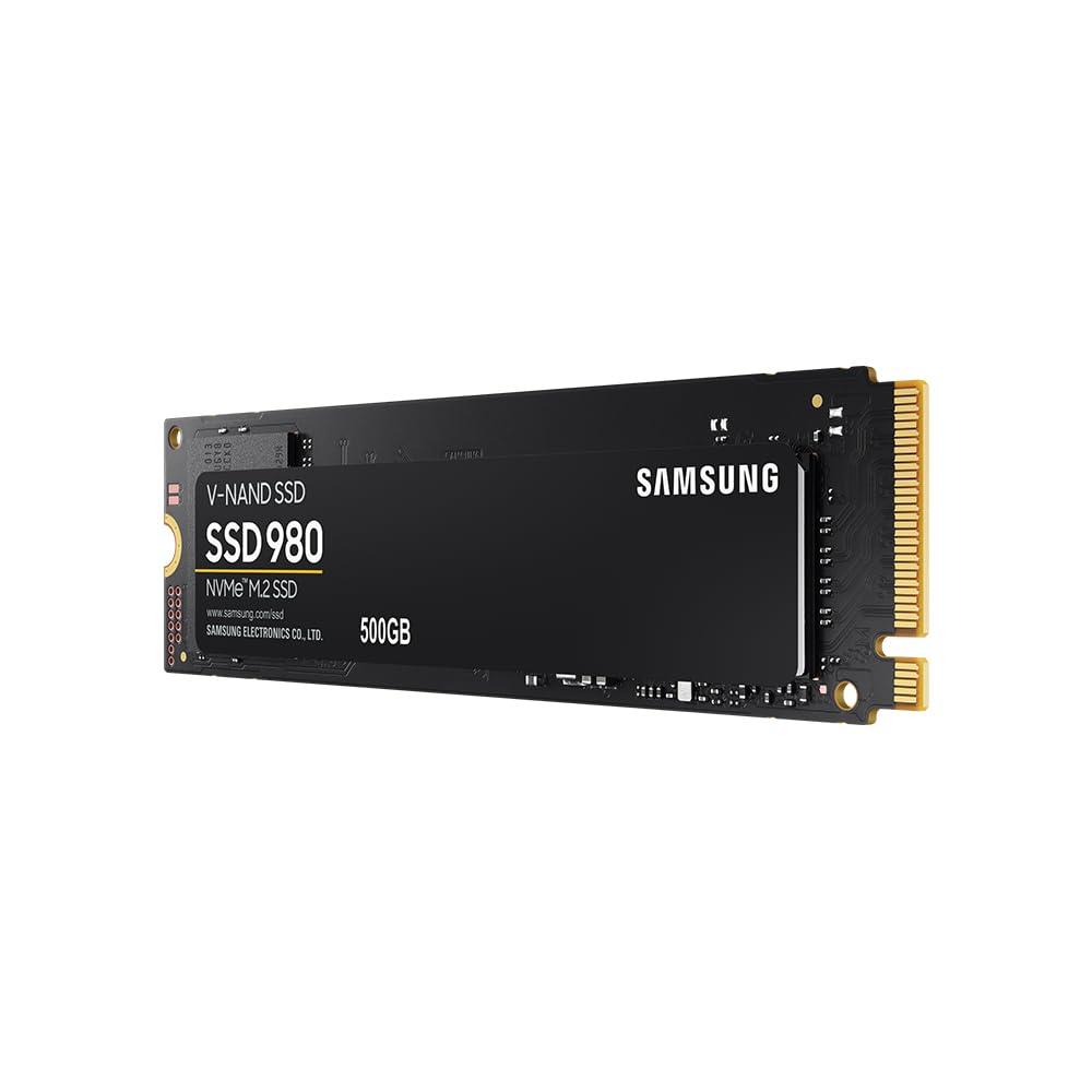 Samsung 980 500GB Up to 3,500 MB/s PCIe 3.0 NVMe M.2 (2280) Internal Solid State Drive (SSD) (MZ-V8V500)