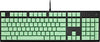 Corsair PBT Double-Shot PRO Keycap Mod Kit – Double-Shot PBT Keycaps – Mint Green – Standard Bottom Row – Textured Surface – 1.5mm-Thick Walls – O-Ring Dampeners (CH-9911080-NA)