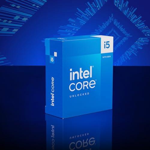 Intel CoreTM i5-14600K LGA 1700 Socket New Gaming Desktop Processor 14 (6 P-cores + 8 E-cores) with Integrated Graphics - Unlocked