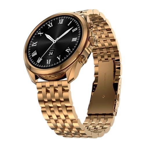 Fire-Boltt Diamond Luxury Stainless Steel Smart Watch with 1.43” AMOLED Screen, 466 * 466 px Resolution, 750 NITS Brightness, Bluetooth Calling, 300 Sports Mode, IP67 Rating - Triveni World