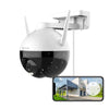 EZVIZ C8C 1080p Full HD WiFi Security Camera Outdoor Pan/Tilt/Zoom, 360° Visual Coverage, Color Night Vision, IP65 Waterproof, Motion Derection, Support 256Gb SD Card, C8C