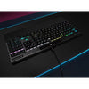 Corsair K70 RGB PRO Wired Mechanical Gaming Keyboard (Cherry MX RGB Red Switches: Linear and Fast, 8,000Hz Hyper-Polling, PBT Double-Shot PRO Keycaps, Soft-Touch Palm Rest) QWERTY, NA - Black