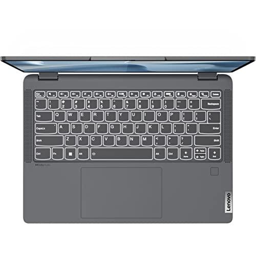 Lenovo IdeaPad Flex 5 12th Gen Intel Core i5-1235U 14"(35.56cm) WUXGA IPS 2-in-1 Laptop (16GB/512GB SSD/Win 11/Office 21/Backlit KB/Fingerprint/FHD Camera/Alexa/3 mon Game Pass/Grey/1.5Kg), 82R700JJIN