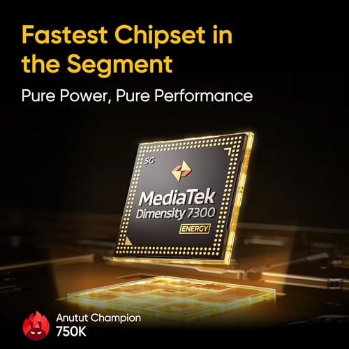 realme NARZO 70 Turbo 5G (Turbo Purple,12GB RAM, 256GB Storage) | Segment's Fastest Dimensity 7300 Energy 5G Chipset | Motorsports Inspired Design