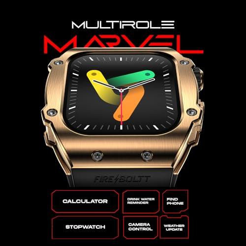 Fire-Boltt Asphalt Newly Launched Racing Edition Smart Watch 1.91” Full Touch Screen, Bluetooth Calling, Health Suite, 123 Sports Modes, 400 mAh Battery (Black)