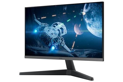 Samsung 24-inch (60.46cm) FHD, IPS, 100 Hz, 1920 x 1080 Flat Monitor, Bezel Less Design, AMD FreeSync, Flicker Free, HDMI, Display Port (LS24C330GAWXXL, Black)