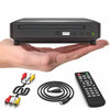 Mini DVD Player, All Region DVD CD/Disc Player for TV with HDMI/AV Output, HDMI/AV Cables Included, HD 1080P Supported Built-in PAL/NTSC System USB Input