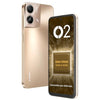 Lava O2 (Royal Gold, 8GB RAM, UFS 2.2 128GB Storage) |AG Glass Back|T616 Octacore Processor|18W Fast Charging|6.5 inch 90Hz Punch Hole Display|50MP AI Dual Camera|Upto 16GB Expandable RAM - Triveni World