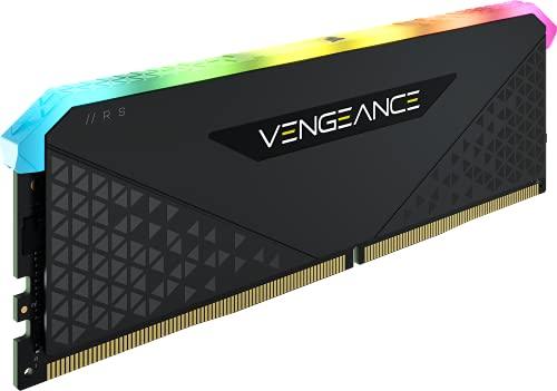 Corsair Vengeance RGB RS 8GB (1 x 8GB) DDR4 DRAM 3200MHz C16 Memory Kit (Black) - CMG8GX4M1E3200C16