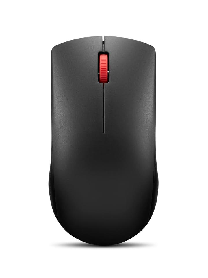 Lenovo 300 Wireless Compact Mouse,1000 DPI Optical sensor, 2.4GHz Wireless Nano USB, 10m range, 3Yr Warranty, 3-button(left,right,scroll) upto 3M left/right clicks, 1Yr battery, Ergonomic GX30K79401