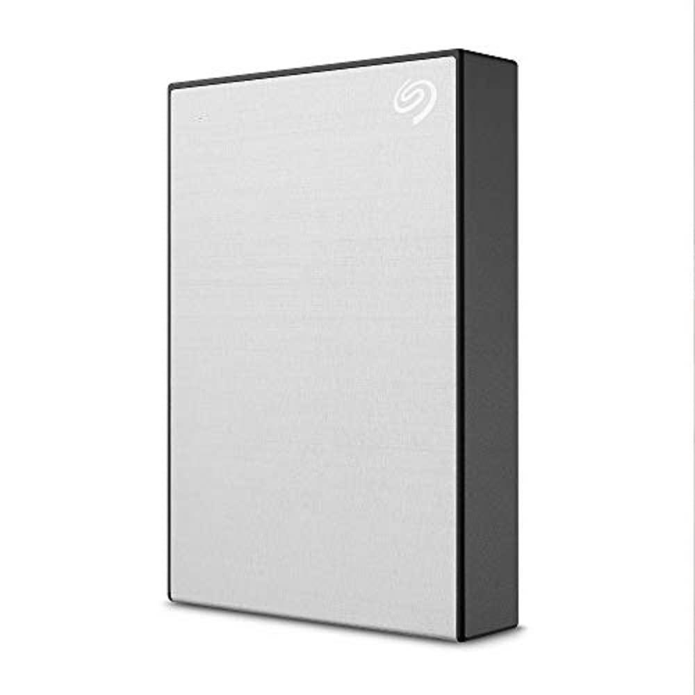 Seagate One Touch 5TB External HDD with Password Protection – Silver, for Windows and Mac, with 3 yr Data Recovery Services, and 6 Months Mylio Create Plan and Dropbox Backup Plan (STKZ5000401)