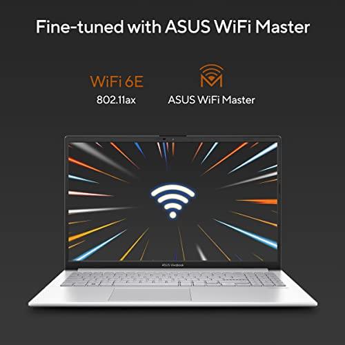 ASUS Vivobook Go 15 (2023), AMD Ryzen 5 7520U, 15.6" (39.62 cm) FHD, Thin and Light Laptop (16GB/512GB SSD/Integrated Graphics/Windows 11/Office 2021/Silver/1.8 Kg), E1504FA-NJ541WS