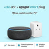 Echo Dot (3rd Gen, Black) combo with Amazon Smart Plug