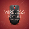 Lenovo 300 Wireless Compact Mouse,1000 DPI Optical sensor, 2.4GHz Wireless Nano USB, 10m range, 3Yr Warranty, 3-button(left,right,scroll) upto 3M left/right clicks, 1Yr battery, Ergonomic GX30K79401