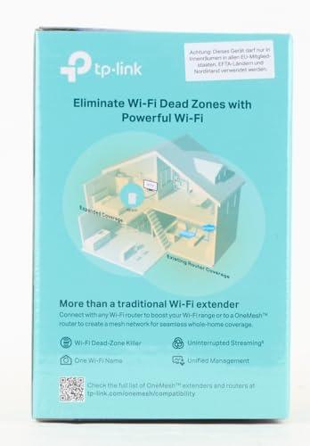 TP-Link | AC1200 WiFi Range Extender | Up to 1200Mbps Speed | Dual Band Wireless Extender, Repeater, Signal Booster, Access Point| Easy Set-Up | Extends Internet Wi-Fi (RE305)