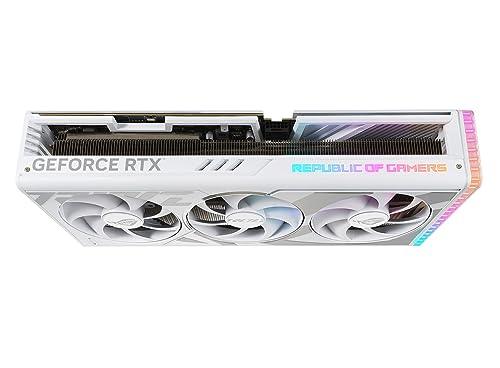 ASUS Rog Strix Geforce RTX 4090 White OC Edition Gaming Graphics Card (Pcie 4.0, 24Gb Gddr6X, HDmi 2.1A, Displayport 1.4A) pci_e_x16