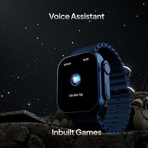 Fire-Boltt Newly Launched Gladiator + 1.96” AMOLED Display Luxury Smartwatch, Rotating Crown, 115+ Sports Modes & Bluetooth Calling, AI Voice Assistant, Gaming - Triveni World