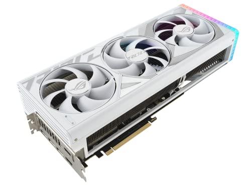 ASUS Rog Strix Geforce RTX 4090 White OC Edition Gaming Graphics Card (Pcie 4.0, 24Gb Gddr6X, HDmi 2.1A, Displayport 1.4A) pci_e_x16