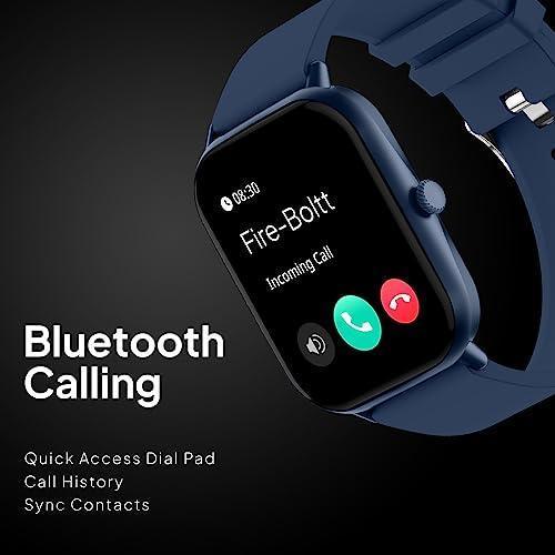 Fire-Boltt Ninja Call Pro Max 2.01” Display Smart Watch, Bluetooth Calling, 120+ Sports Modes, Health Suite, Voice Assistance - Triveni World