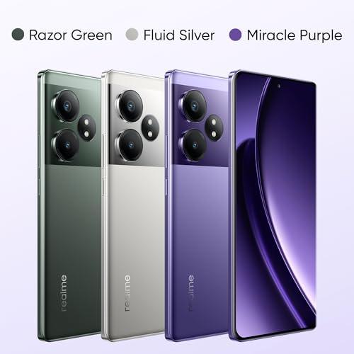 realme GT 6T 5G (Miracle Purple,8GB RAM+256GB Storage) | India's 1st 7+ Gen 3 Flagship Chipset | 1.5M + AnTuTu Score | 5500mAh+120W | The World's Brightest Flagship Display