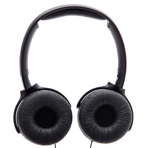 Philips Audio Upbeat Tauh201 Wired On Ear Headphones with Mic (Black)