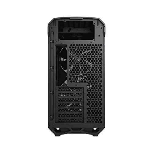 Fractal Design Torrent Compact Black Tempered Glass TG Dark Tint Window High-Airflow Mid Tower Computer Case/Cabinet/Chassis - FD-C-TOR1C-01