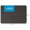 Crucial BX500 240GB 3D NAND SATA 2.5-Inch Internal SSD - CT240BX500SSD1Z