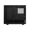 Fractal Design Define 7 Dark Tempered Glass E-ATX Mid-Tower Gaming Cabinet Case with Three Pre-Installed Dynamic X2 GP-14 Fans and Anodized Aluminum Front Panel (FD-C-DEF7A-03), Black