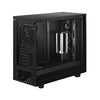 Fractal Design Define 7 Dark Tempered Glass E-ATX Mid-Tower Gaming Cabinet Case with Three Pre-Installed Dynamic X2 GP-14 Fans and Anodized Aluminum Front Panel (FD-C-DEF7A-03), Black